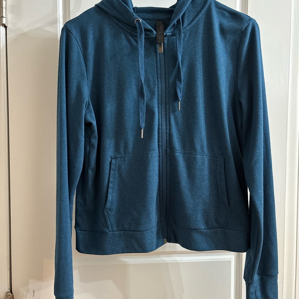 Kyodan Teal Zip-Up Hoodie